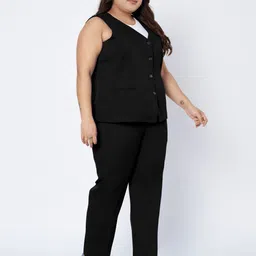 brinns Women Formal Suit Solid Suit image 4