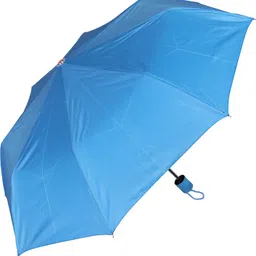orange 3 FOLD MONO SILVER 21.5 INCH MANUAL OPENING UMBRELLA FOR MENS AND WOMENS Umbrella image 3