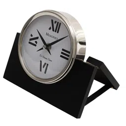 de maison decor Varner Table clock in Silver Black image 4