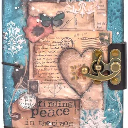 omar craft 1 A5 Diary Unrulled 200 Pages image 1