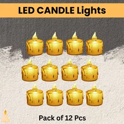 LED Candle Diya, Electric Flameless Crystal Candle Light For Home DecorationC393 Candle-image-28