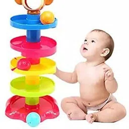 basha mall Roll Ball Ring Tower Monkey Rolling Ball-picture-17