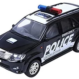 centy Fortuner Police Car Push & pull Back Along Toy For kids-picture-31