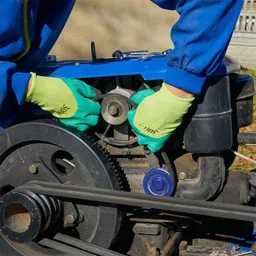 implemental Cast Iron Wire Rope V Belt Pulley (3 Inch, 3B) Climbing Pulley image 4