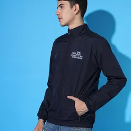 nysine Men Solid Biker/Riding Jacket image 3