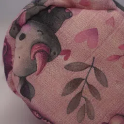 safe n cute Baby Feeding Bottle Cover Cotton With Animal Print (200-250 ml) image 3