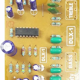 symfonia Audio Tone Control Board with LM324 IC – Bass & Treble Adjustment Electronic Components Electronic Hobby Kit-picture-27