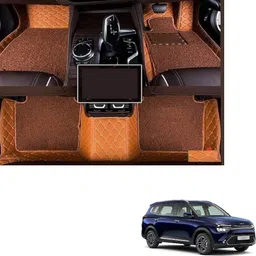 autoclow Leatherite 7D Mat For Kia Carens (7 Seater)-picture-37