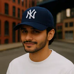 selloria Embroidered, Self Design, Solid Sports/Regular Cap image 3