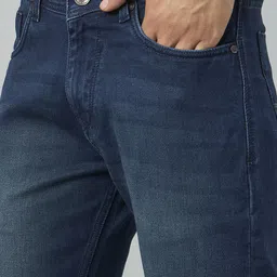 duke Men Regular Mid Rise Green Jeans image 5