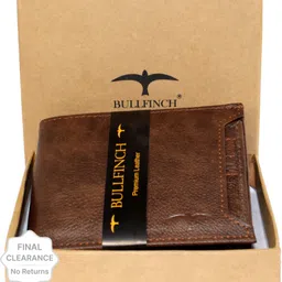 bullfinch Men Casual, Trendy, Evening/Party Brown Genuine Leather Wallet - Regular Size-picture-11