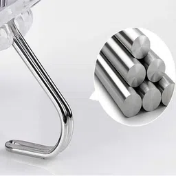 uropha Pack of 20 New ABS Hook Towel Hanger for Kitchen/Bathroom/Utensil PINX20.283 Transparent Towel Holder-picture-26