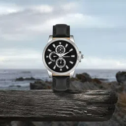 Killer Men's Wrist Analog Watch - For Men | Multi-Display Dial | Leather Strap | Casual & Formal Wear Timepiece image 5