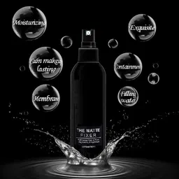 Professional Matte fixer Makeup set Face spray prep & Prime Primer - 100 ml-image-1