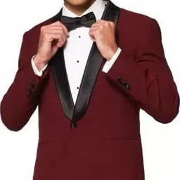 humjoli mens wear Men Solid Single Breasted Party Blazer image 1