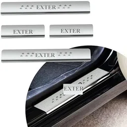 carshade hyundai exter model Foot Step Compatible For All Models Door Sill Plate-picture-10