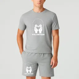 Tshirt Regular Shorts Co-ords Set-image-14