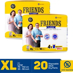 friends Classic Diaper Pull Ups Pants Adult Diapers - XL-picture-17
