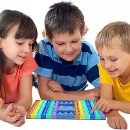 aaseflex Big Size Push Pop Game Fidget Toy, Ludo Board Bubble Poppet Fidget Sensory Toys image 4