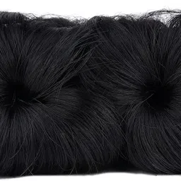 kerav long flower cultcher BLACK for hair Hair Extension-picture-41