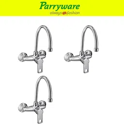 parryware Vista Wall Mounted Sink mixer with Swivel Spout set of 3 pic 296 Sink Mixer Faucet-picture-16