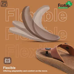 footup Doctor Health|Super Soft|Orthopedic|Comfortable|Lightweight|Diabetic Men Flip Flops image 4