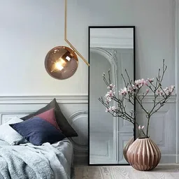 kinis KIN- 8008 BLACK DOOM GLASS LINEAR THAALI Cluster Hanging Light/Ceiling Light Chandelier Ceiling Lamp image 5