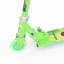 iris Kids Foldable Ride On Three Wheel Green Scooter image 4