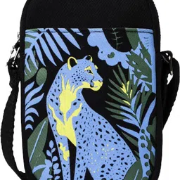 Black, Yellow Men & Women Sling Bag Adventure Roar-image-23