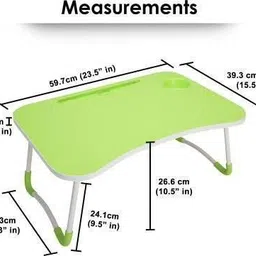 mayko & bayko Foldable Wood Portable Laptop Table image 2