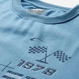 roadster Men Full Sleeve Printed Sweatshirt image 2