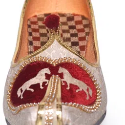 thirsty crow Stylish Men’s Ethnic Jutti for Traditional and Festive Wear Jutis For Men image 3