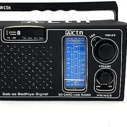 TIWARI TRADING CO Portable FM Radio with Bluetooth Connectivity and USB Supported Radio FM Radio image 3
