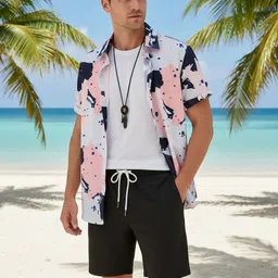 glori star Men Night Suit Set Multicolor Printed-picture-15