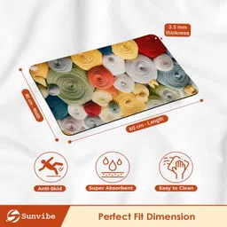 sirara praveeen Rubber Bathroom Mat image 2