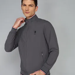 u.s. polo assn. Men Solid Casual Jacket image 3