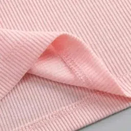 dervishi Casual Regular Sleeves Solid Women Pink Top image 4