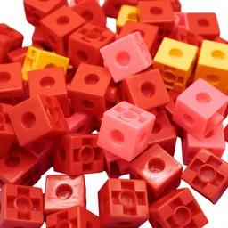 the labworld Math Snap Interlocking Cubes, 2cm, Kids Building Blocks for kids image 3