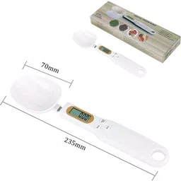 ELITEHOME Spoon Scale with LCD Display Electronic Weight Measure Scale for Kitchen, Floor Weighing Scale image 2