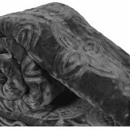 swikon star Self Design Double Mink Blanket for Heavy Winter image 2