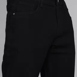 metronaut Men Slim Mid Rise Black Jeans image 5