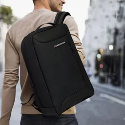 swiss military Small 20 L Laptop Backpack MODPACK Multi-Utility Office/Travel Backpack with Quick, Anti-Theft Pocket image 1