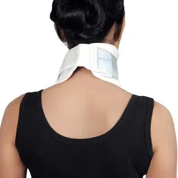 wonder care Adjustable Height Hard Cervical Collar Neck Support image 3