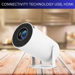 FRONY Protable Projector for Home 4K Support With Built-in Apps Netflix, YouTubeU406 (4500 lm / 1 Speaker / Wireless / Remote Controller) Portable Projector-picture-43