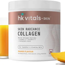 healthkart HK Vitals Skin Radiance Collagen Supplement with Biotin, Mango-picture-22