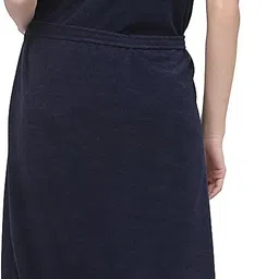 poorak Navy Free Size Bath Robe image 2