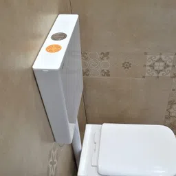 joyo cera Floor Mounted European Water Closet/Western Toilet Commode/EWC P Trap Hydraulic Seat Cover- Premium Slim Dual Flush Tank Combo Western Commode Western Commode image 3