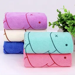 akdc Microfiber, Cotton 360 GSM Hair, Beach, Sport, Bath, Face, Hand Towel image 3