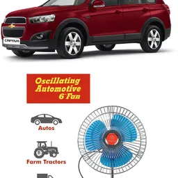 genipap Oscillating Fan 6 Inch 12V Automotive For Car/Truck/Auto rickshaw-PKN0716 Car Interior Fan-picture-23
