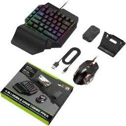 ADVANCE GADGETS Mix Pro Keyboard and Mouse USB Keyboard Adapter Converter for Android iOS Gaming Combo Set Designed for Gaming-picture-48